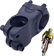 for Bikes Handlebar Mount, Handlebar Stem, Aluminum Alloy Lightweight Adapter Adjustable Part for Road Exercise Bikes Men Women