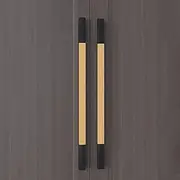 Barn Door Slab Door Handle,Copper Door Stainless Steel Thickened Material Solid Wood Door Handle Stainless Steel Glass Door Handle Hotel Conference Room