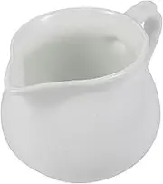 IMIKEYA Ceramic Gravy Boat Sauce Cup for Dipping Sauce Dispenser for Restaurants and Home Dining for Sauces Condiments and Gravy Storage