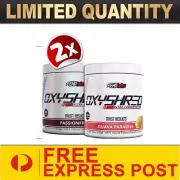 2X OXYSHRED BY EHPLABS 60 SERVE THERMOGENIC FAT BURNING WEIGHT LOSS EXPRESS
