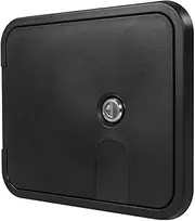 Access Panel – Outdoor RV Utility Hatch Door With Lock | Weatherproof Access Hatch For Water, Cable Port, Power Cord, Tool Storage, Motorhome Replacement Compartment Cover