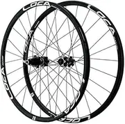 [ZECHAO] 700C Road Bike Wheelset,Disc Brake Bicycle Front Rear Wheel Thru Axle Aluminum Alloy Road Bike Rim 24 Holes 12 Speed Wheel Wheelset (Color : Silver, Size : 700C)