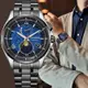 CITIZEN 星辰 星空藍 限量 月相 超級鈦 光動能電波萬年曆手錶 送禮推薦 BY1007-60L