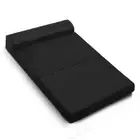 Giselle Bedding Foldable Mattress Folding Foam Mattresses Bed Mat Double Black