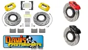 Wilwood Powerlite Front Brake Kit, Fits 1969-1974 Porsche 911, Red, Black,Yellow