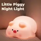 Touch Sensor Night Light Silicone Mood Light Soft LED Lamp Birthday Gift