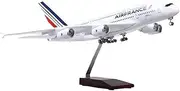 Replica Pre-Build Aircraf Diecast Metal 1/160 Scale for France A380 Airbus Decoration Aviation CollectionSimulation Aircraft Models Collection Gift Display