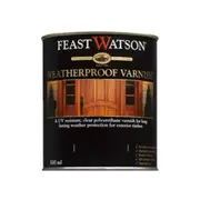 Feast Watson 500ml Clear Gloss Timber Weatherproof Varnish - 500ml