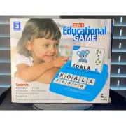 2 in 1 Matching Letter Game for Kids Educational Toys with Alphabet and Numbers