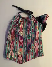 NWT Art Class Girls' Desert Tankini / Bathing Suit Set, Multicolored, S-6/6X,
