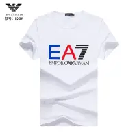 在飛比找蝦皮購物優惠-阿瑪尼EA7短袖上衣 刺繡t恤 衣服男 男生衣服 潮牌寬鬆 