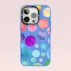iPhone 16 15 14 13 12 11 Pro Max Plus Case Clear Shockproof Polka Dots Cover