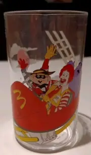 VINTAGE 1993 Ronald McDonald/Grimace Plastic Glass - BRAND NEW!!
