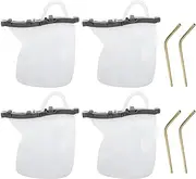 4pcs Drink Pouches with 4 Straws, Food Grade Silicone 1.5L Reusable Juice Pouches, Drink Pouches for Adults Alcohol, Cold Drink Bags for Kids