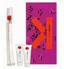 KENZO FLOWER 100ML 3 PIECES SET WOMEN EDP FRAGRANCE PERFUME SPRY NEW I/B GENUINE