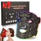 Red Light Therapy for Face, 7＋1 Colors LED Face Mask Light Therapy with 850NM...