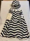 Uniqlo Marimekko Linen Blend Skirt Navy X L Hat Set