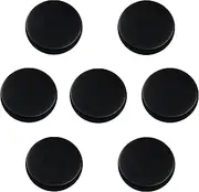 7 pcs Shungite Sticker for Cell Phone Case Tablet Laptop Computer - Round Dot Healing Energy Shungite Stones Protection Plate with Carbon Fullerenes (Polished, 20 mm / 0.78")