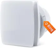 Extractor de Aire Para Baño Pared 80 CFM Ventilador Juntas Tórica O Ring Garaje
