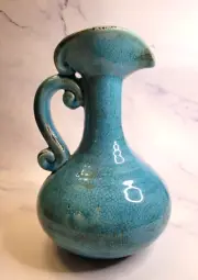 Rustic Blue Vase Hobby Lobby Distressed Style Ceramic Pitcher