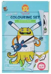 Tiger Tribe: Mash-up Colouring Set - Monster Mash