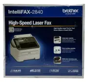 Brother IntelliFAX-2840 High-Speed Laser Fax Machine New Old Stock Damaged Box