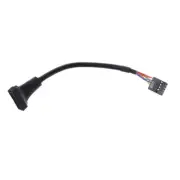USB to 2.0 Adapter Header Cable Converter USB3.0 20 Pin Female to USB2.0 9P
