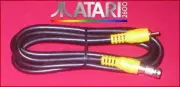 6Ft HQ RCA Video Cable & RF Coax TV Adapter for Atari 2600 Jr. Junior System