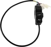 EXAOMBLE Scooter Power Turn Horn Switch Motorcycle Light Switch Plastic 22mm Durability Fit Standard Handlebars