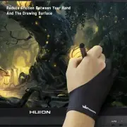 Artist Gloves Anti-fouling Graphic Pen Drawing Tablet Monitor Light free Size AU