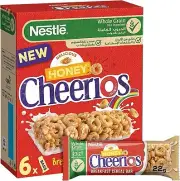 Nestlé Cheerios' Honey Breakfast Cereal Bars 6 X 22 gm Free Shipping World Wide