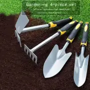 Tree Planting Tools Hoe Spade Dual-purpose 4-piece Outdoor Digging Weeding Tool