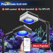 PopBloom RL90 WiFi Reef Led Aquarium Light Marine Aquarium LED for Coral SPS LPS