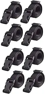 FRCOLOR 2sets Luggage Straps Outdoor Lashing Straps for Suitcases Compact Portable 4pcs*2