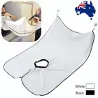 AU Men's Facial Hair Beard Apron Shave Cape Shaving Bib Whisker Trimming Catcher