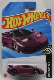 2025 HOT WHEELS * L CASE * 1994 BUGATTI EB110 SS HW RACE TEAM 9/10 PURPLE