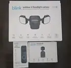 New Blink Outdoor 4 Floodlight & Doorbell Security Camera|Mini Pan-Tilt Rotating