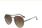 [LEE COOPER] Classic Round Polarized Sunglasses for Men - 100% UV Blocking Sunnies