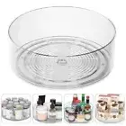 Spinning Spice Rack Rotating Spices Organizer For Kitchen Cabinet Fridge Clear