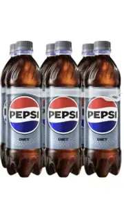 Diet Pepsi Cola Soda Pop Soft Drink 6 Pack Soda Bottles 16.9oz Limited Edition