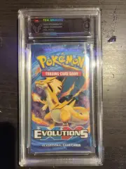 Pokémon xy evolutions booster pack graded Mint 8 Tcg Grading Charizard Artwork