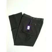 TALLIA MENS NEW CHARCOAL 65%POLYESTER 35%RAYON DRESS PANTS SIZE:32/30