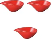 Set of 3 Velias SSS/RD Single Mouth Bowl, 3.7 x 2.1 x 1.4 inches (9.4 x 5.3 x 3.5 cm) | Setomonohonpo with Dressing, Made in China