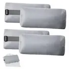 Chaise Lounge Head Pillow, 4 Pack Lounge Chair Pillows with Adjustable Strap