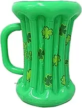 Inflatable Beer Cooler | PVC Inflatable Beer Cooler for Parties - PVC Floating Beverage Containers Hawaiian Party Decorations for Outdoor, Picnic & Drinks