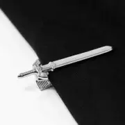 Legend of Zelda Ocarina of Time Inspired The Master Sword Tie Clip In 925 Silver