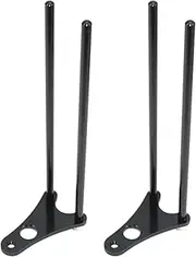 Binxind 2X Carp Fishing Snag Bars Aluminium Alloy for Bite Alarms Windproof Anti Falling Snag Bar Carp Fishing Tackle