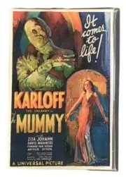 BORIS KARLOFF THE MUMMY CLASSIC REFRIGERATOR MAGNET NEW FACTORY PACKAGED