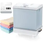 Hot Towel Warmer Heated for Bathroom: Large Bucket for Towels, Blankets 35L
