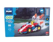 240pc Plus-Plus Go Crazy Cart Racing Kids Interactive Learning Puzzle Toy 5y+
